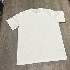 NWOT Converse Men's Short Sleeve Crew Neck T-Shirt White Size M